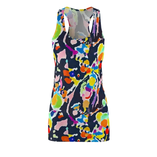 Kaleido Burst on a Racerback Dress