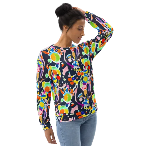 Kaleido Burst on a Sweatshirt