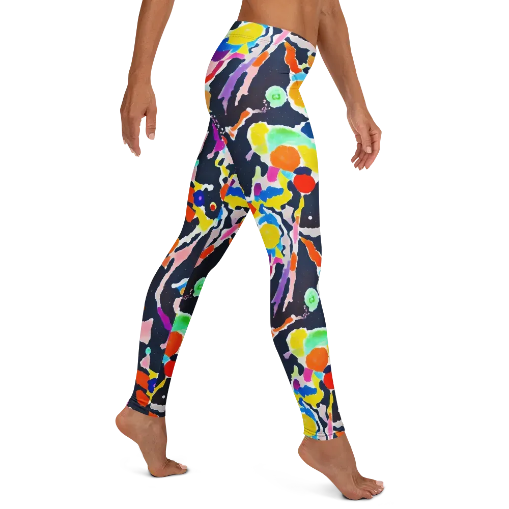 Kaleido Burst on Leggings — Right