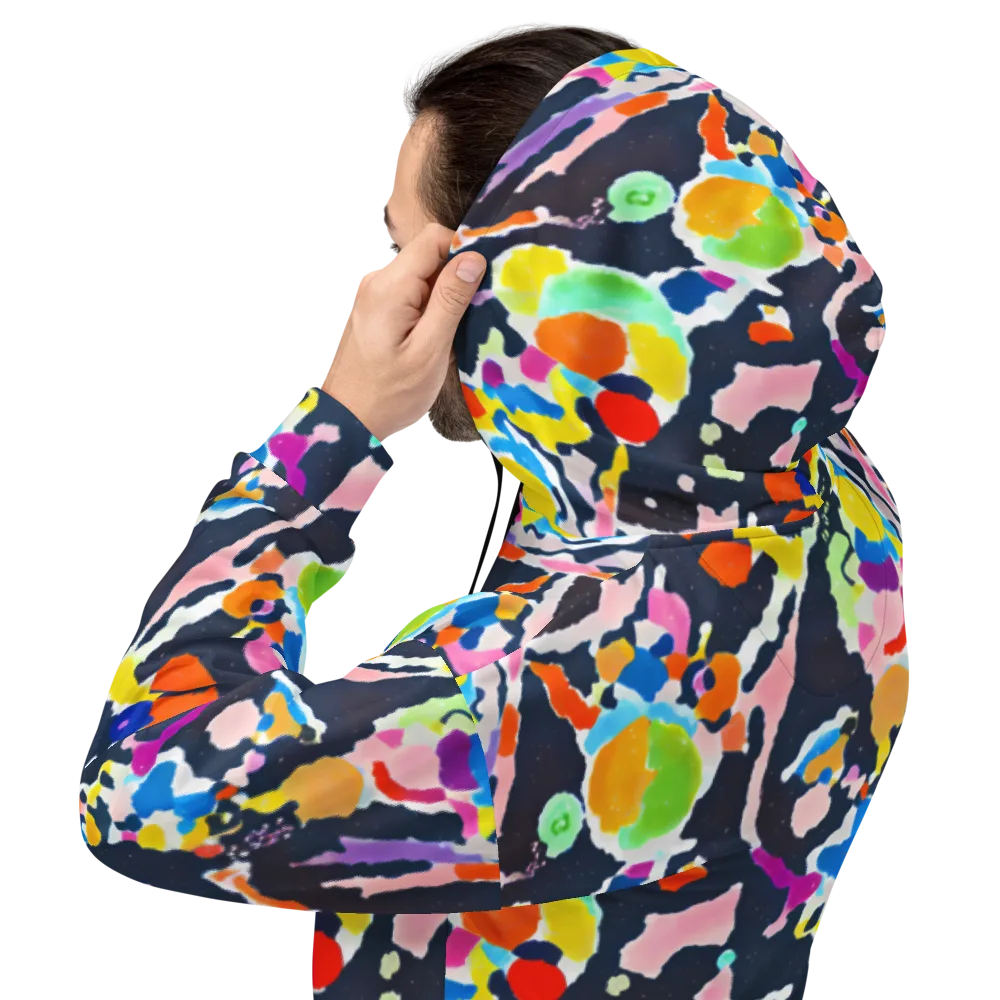 Kaleido Burst on Hoodie — Back