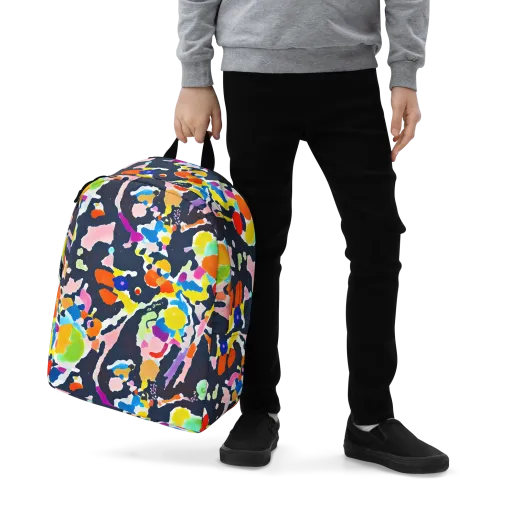 Kaleido Burst on a Minimalist Backpack