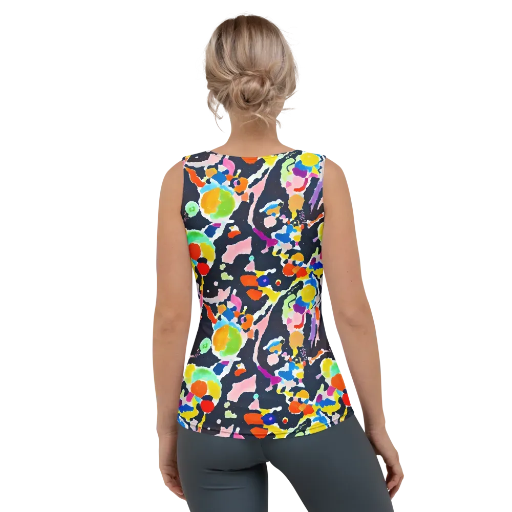 Kaleido Burst on Women's Tank Top — Back