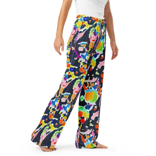 Kaleido Burst on a Women's Pajama Pants