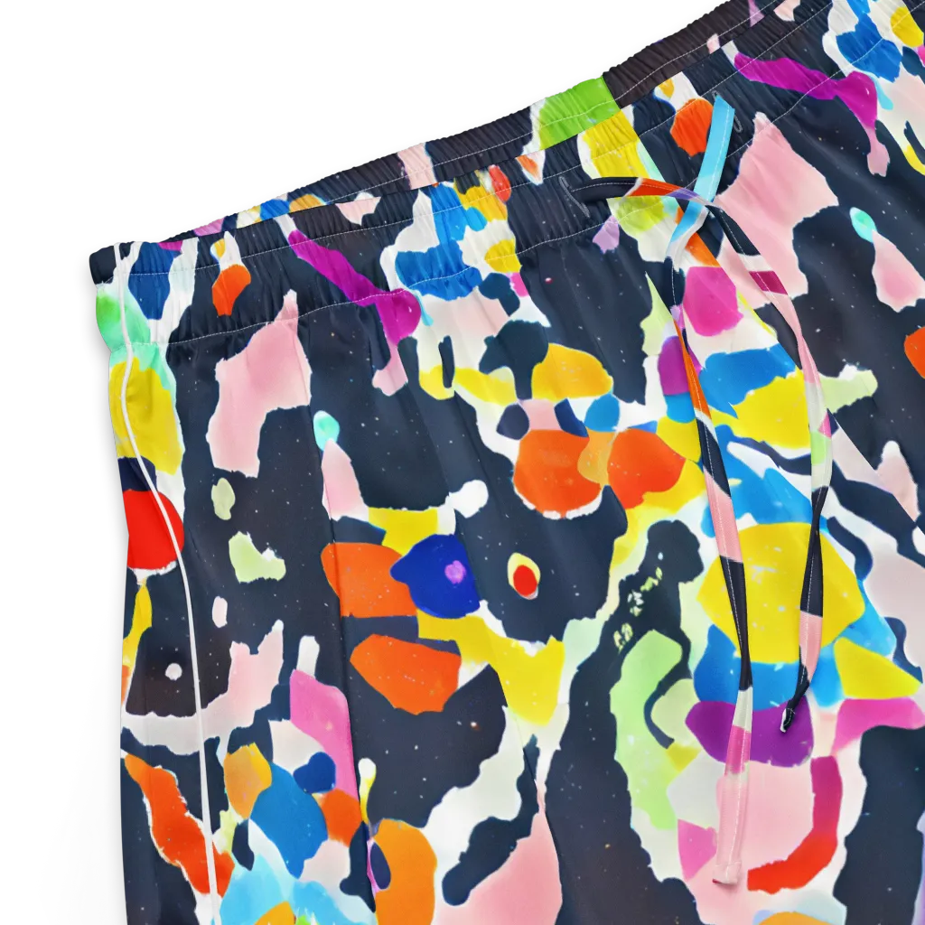 Kaleido Burst on Women's Pajama Shorts — Product details