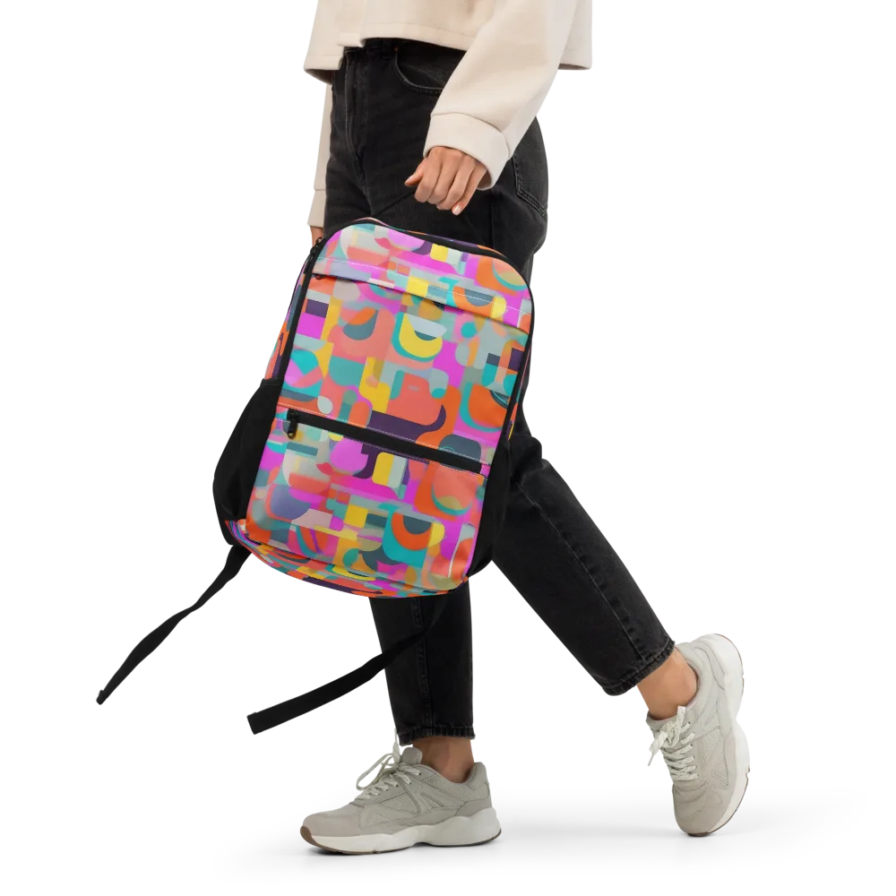 Prism Jumble on Utility Backpack — Front