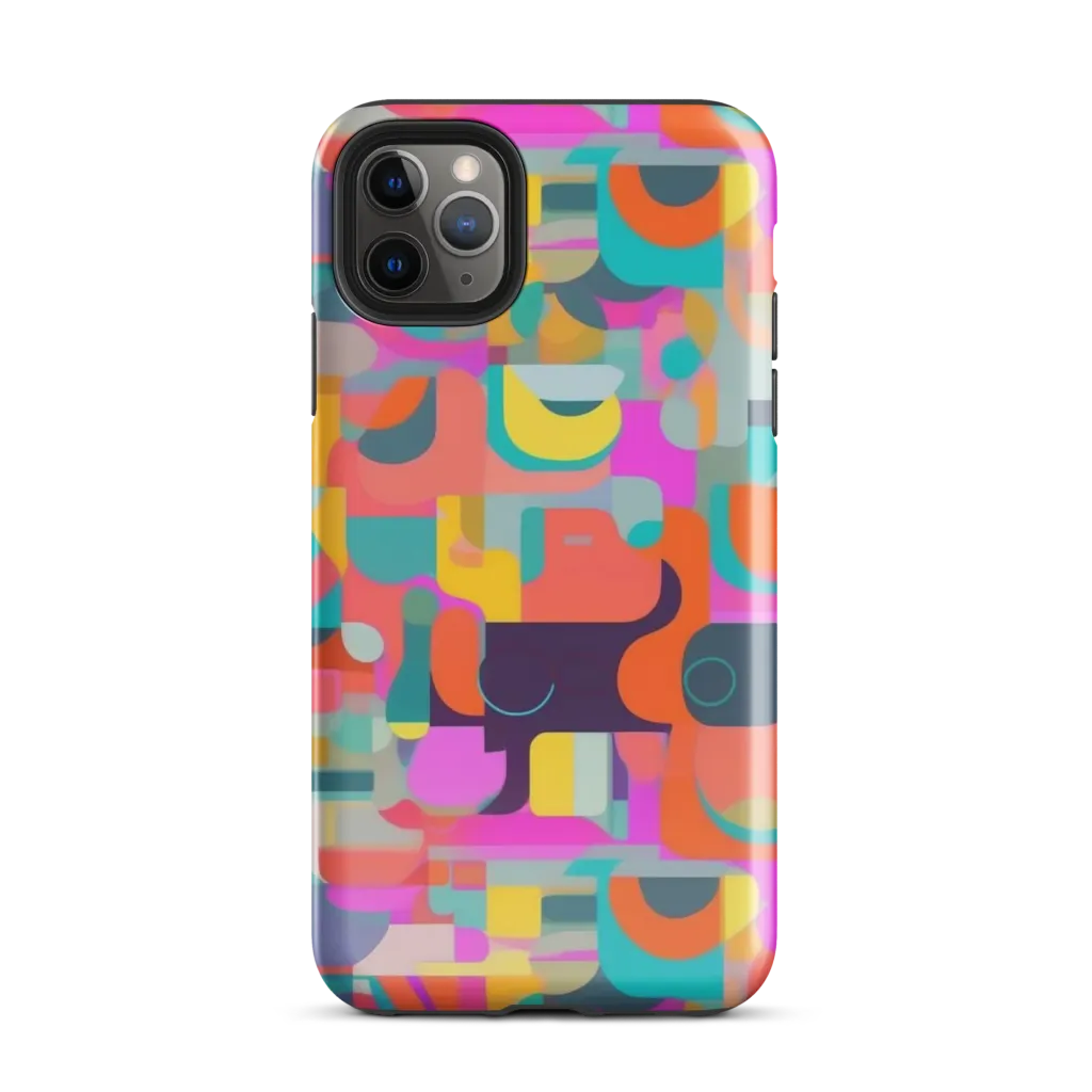 Prism Jumble on Tough Case for iPhone® — Front