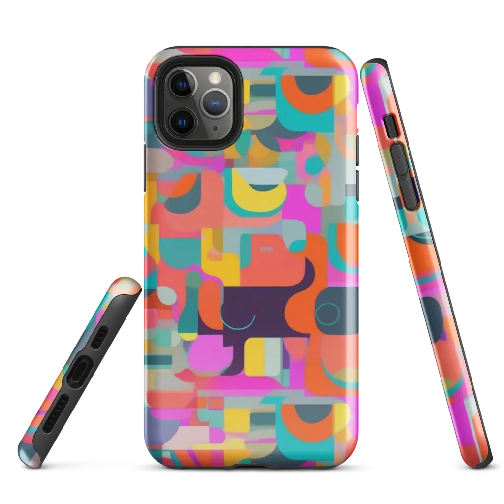 Prism Jumble on Tough Case for iPhone® — Front