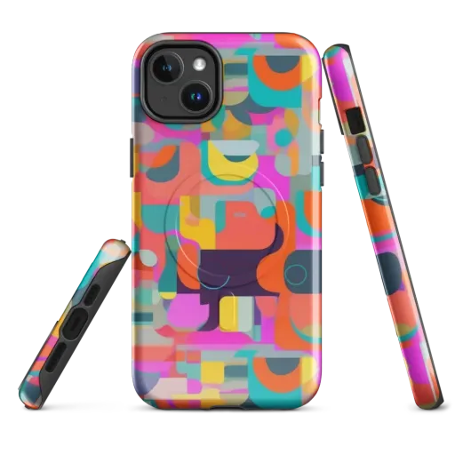 Prism Jumble on a MagSafe Tough Case for iPhone®