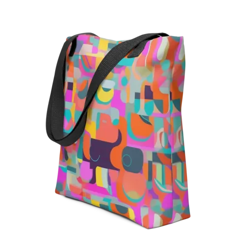 Prism Jumble on a Tote Bag