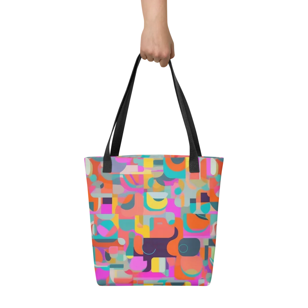 Prism Jumble on Tote Bag — Front