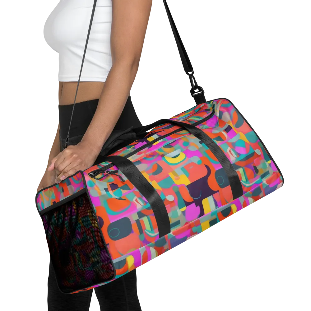 Prism Jumble on Duffle Bag — Front