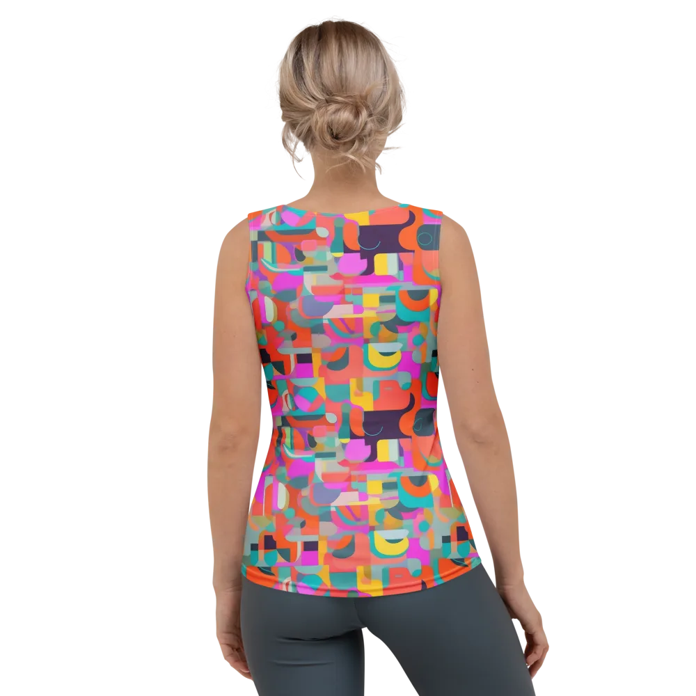Prism Jumble on Women's Tank Top — Back