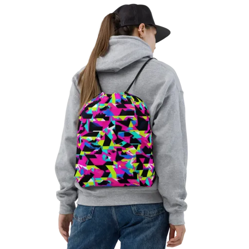 Aftershock Geometry on a Drawstring Bag
