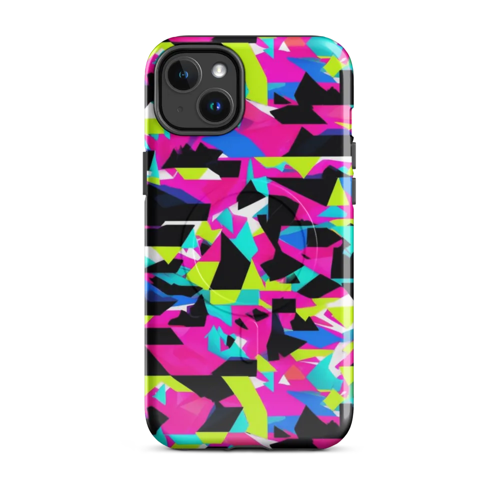Aftershock Geometry on MagSafe Tough Case for iPhone® — Front