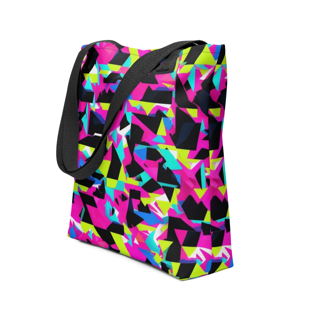Aftershock Geometry on Tote Bag — Front
