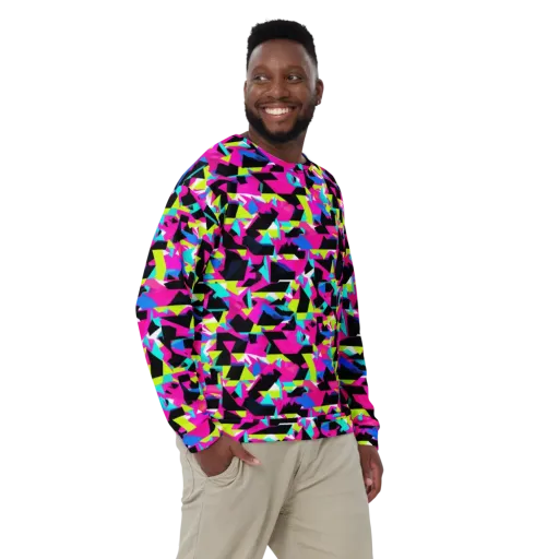 Aftershock Geometry on a Sweatshirt