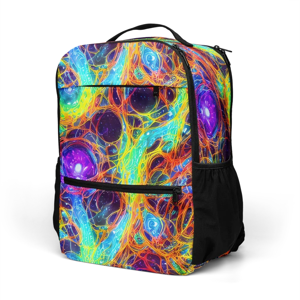 Biomorphic Voltage on Utility Backpack — Left Front