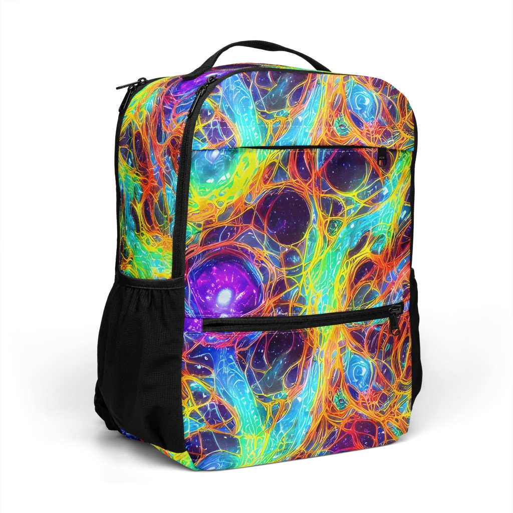 Biomorphic Voltage on Utility Backpack — Right Front