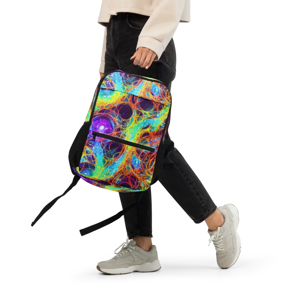 Biomorphic Voltage on Utility Backpack — Front