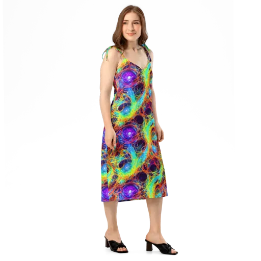 Biomorphic Voltage on a Slip Dress