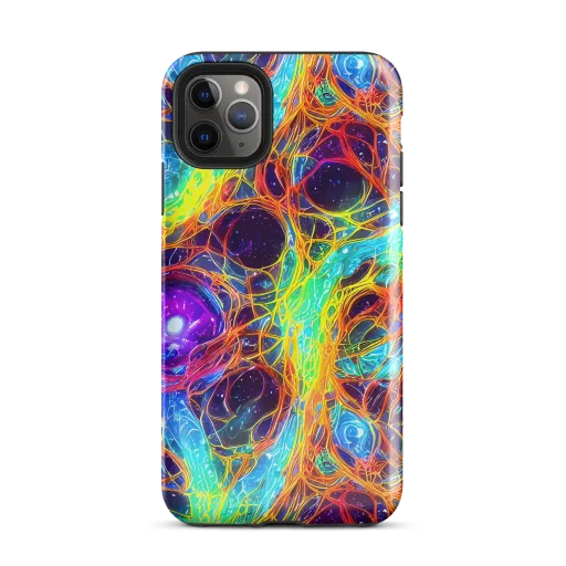 Biomorphic Voltage on a Tough Case for iPhone®