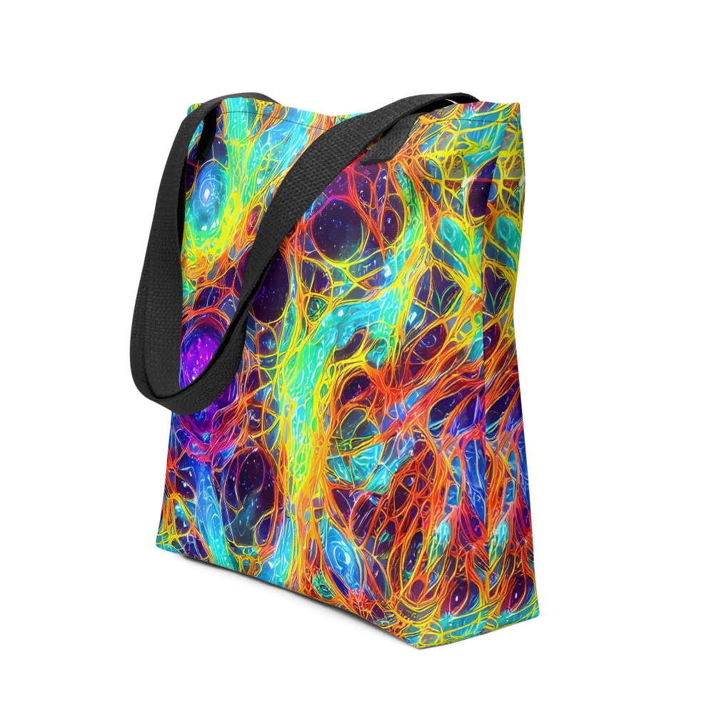 Biomorphic Voltage on Tote Bag — Front