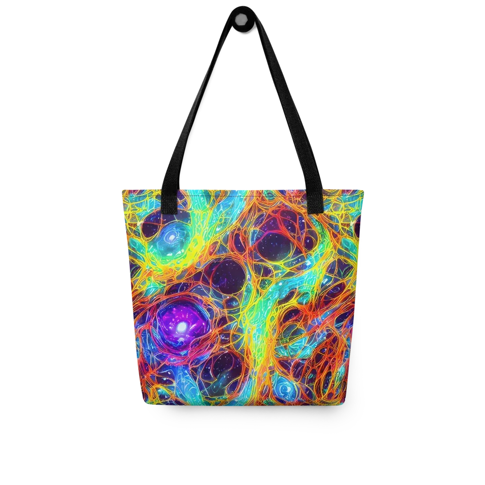 Biomorphic Voltage on Tote Bag — Front
