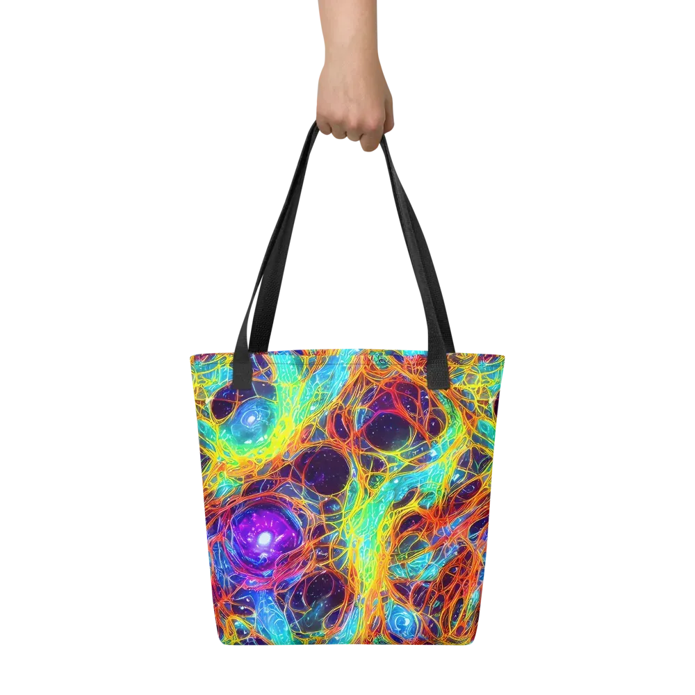 Biomorphic Voltage on Tote Bag — Front