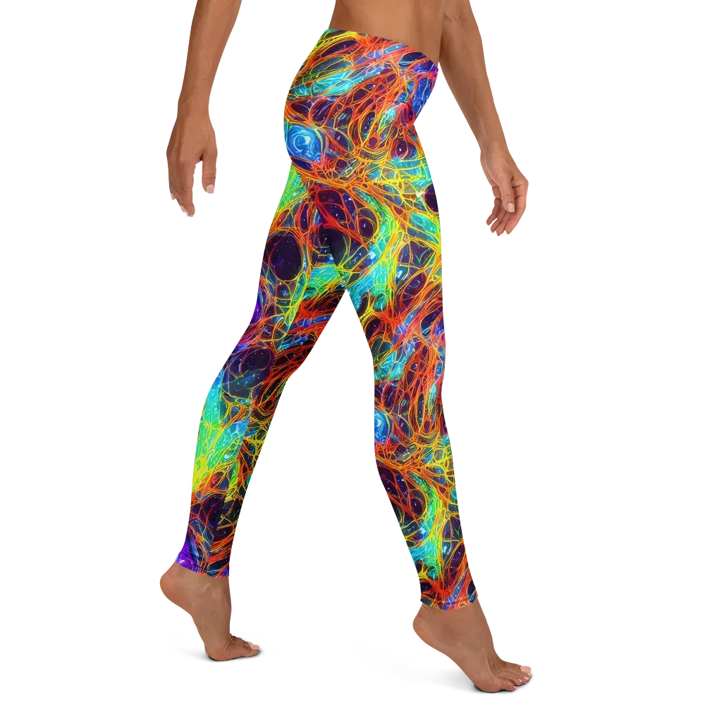 Biomorphic Voltage on Leggings — Right