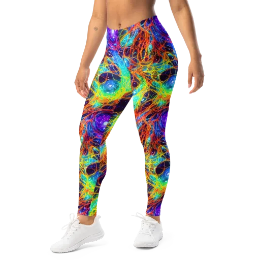 Biomorphic Voltage on a Leggings