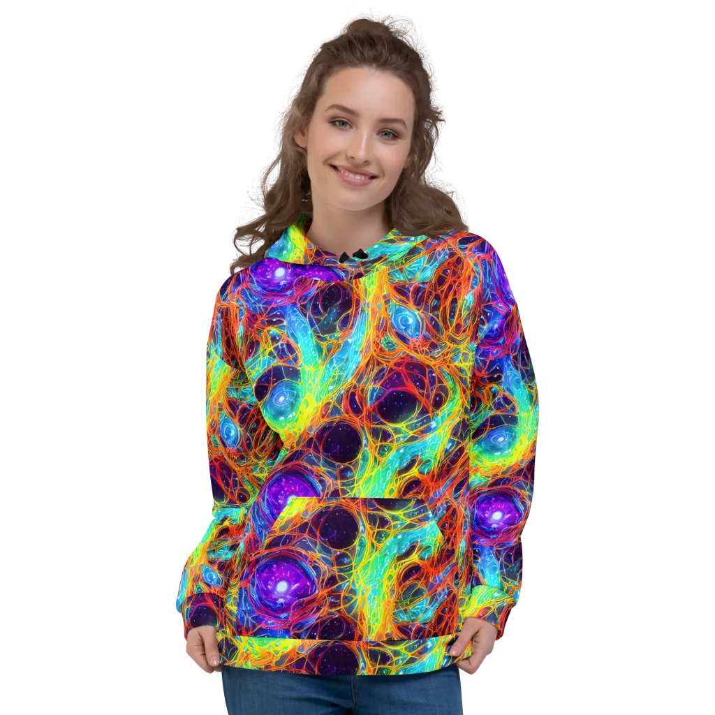 Biomorphic Voltage on Hoodie — Front