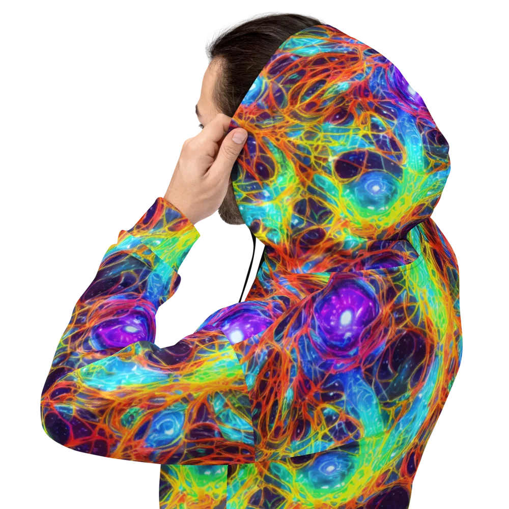Biomorphic Voltage on Hoodie — Back
