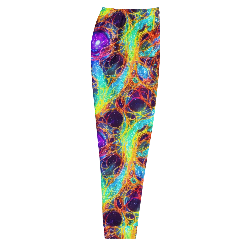 Biomorphic Voltage on Men's Joggers — Right