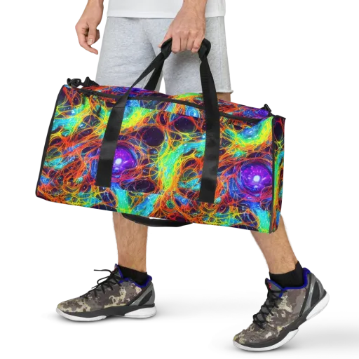 Biomorphic Voltage on a Duffle Bag