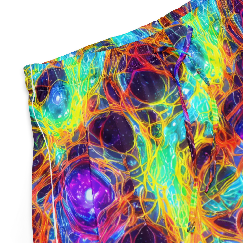Biomorphic Voltage on Women's Pajama Shorts — Product details