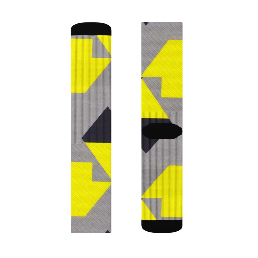 Signal Geometry on Socks — Right Sock