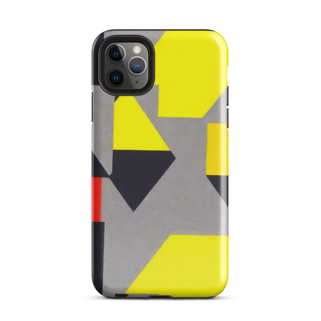 Signal Geometry on Tough Case for iPhone® — Front