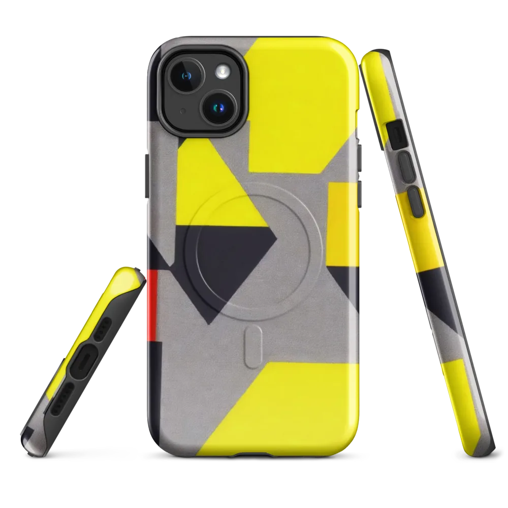 Signal Geometry on MagSafe Tough Case for iPhone® — Front