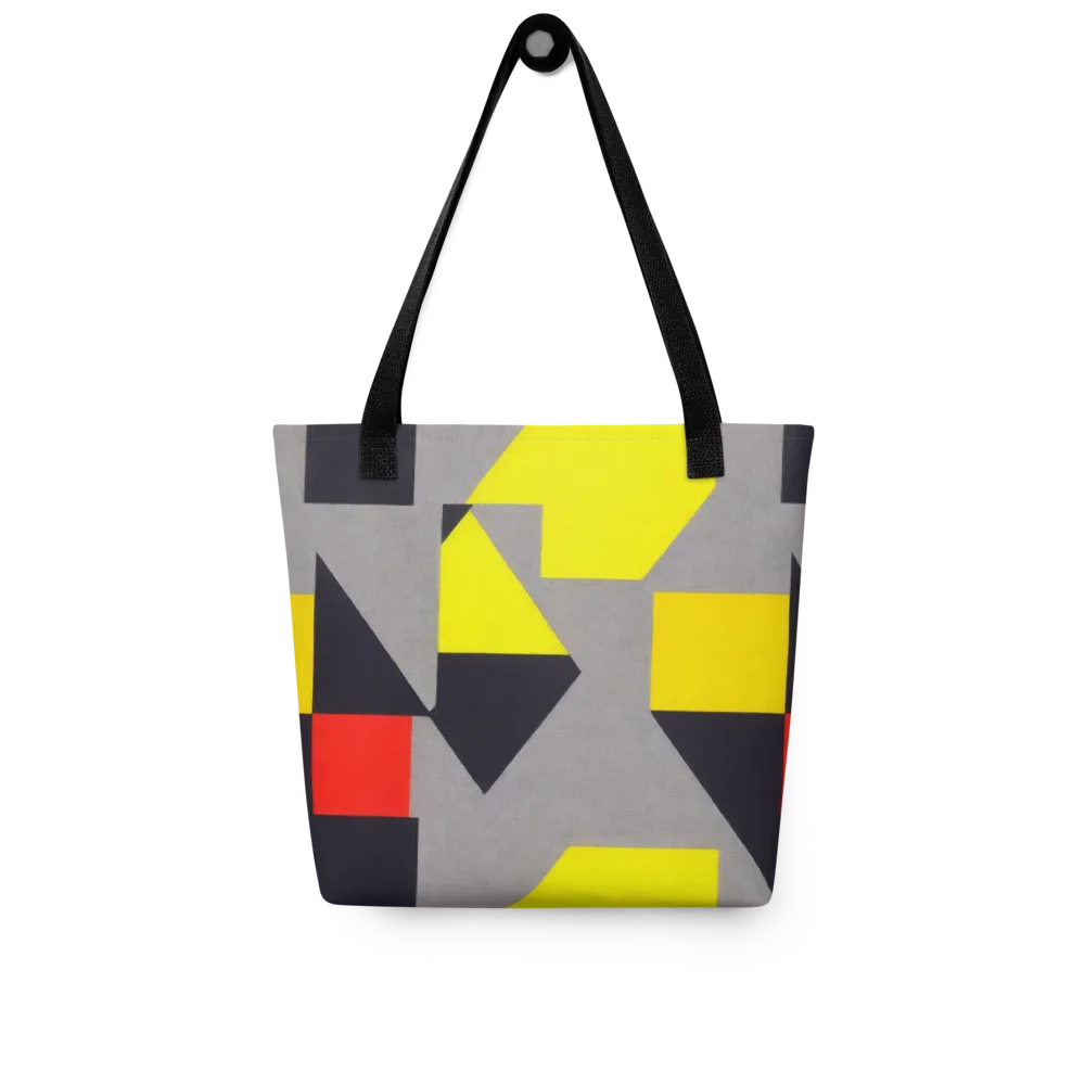 Signal Geometry on Tote Bag — Front