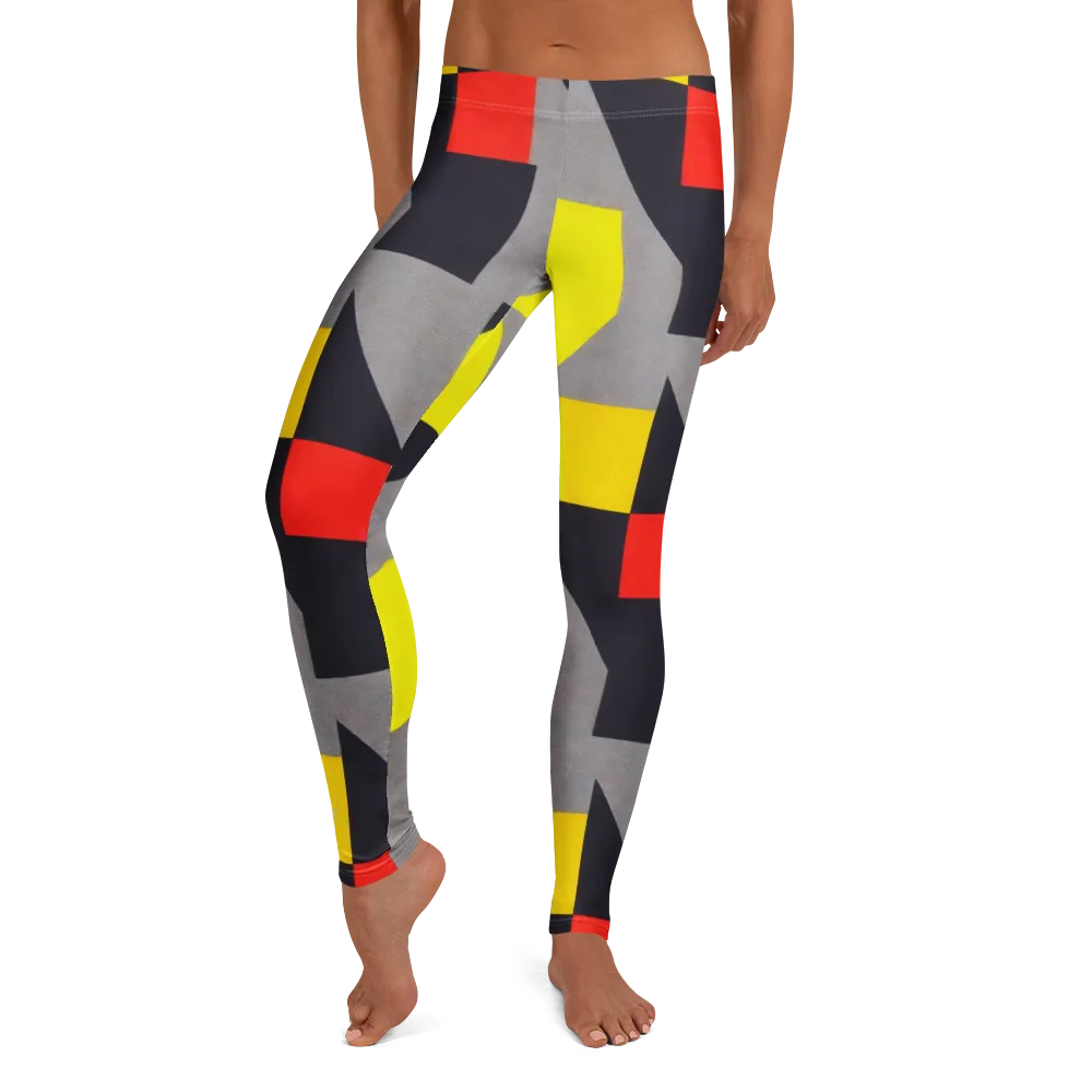 Signal Geometry on Leggings — Front