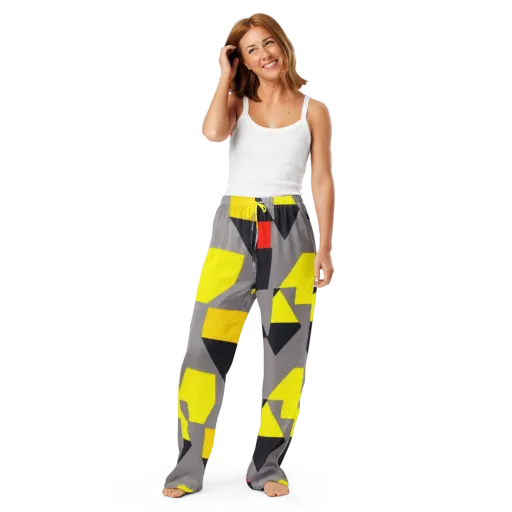 Signal Geometry on a Women's Pajama Pants
