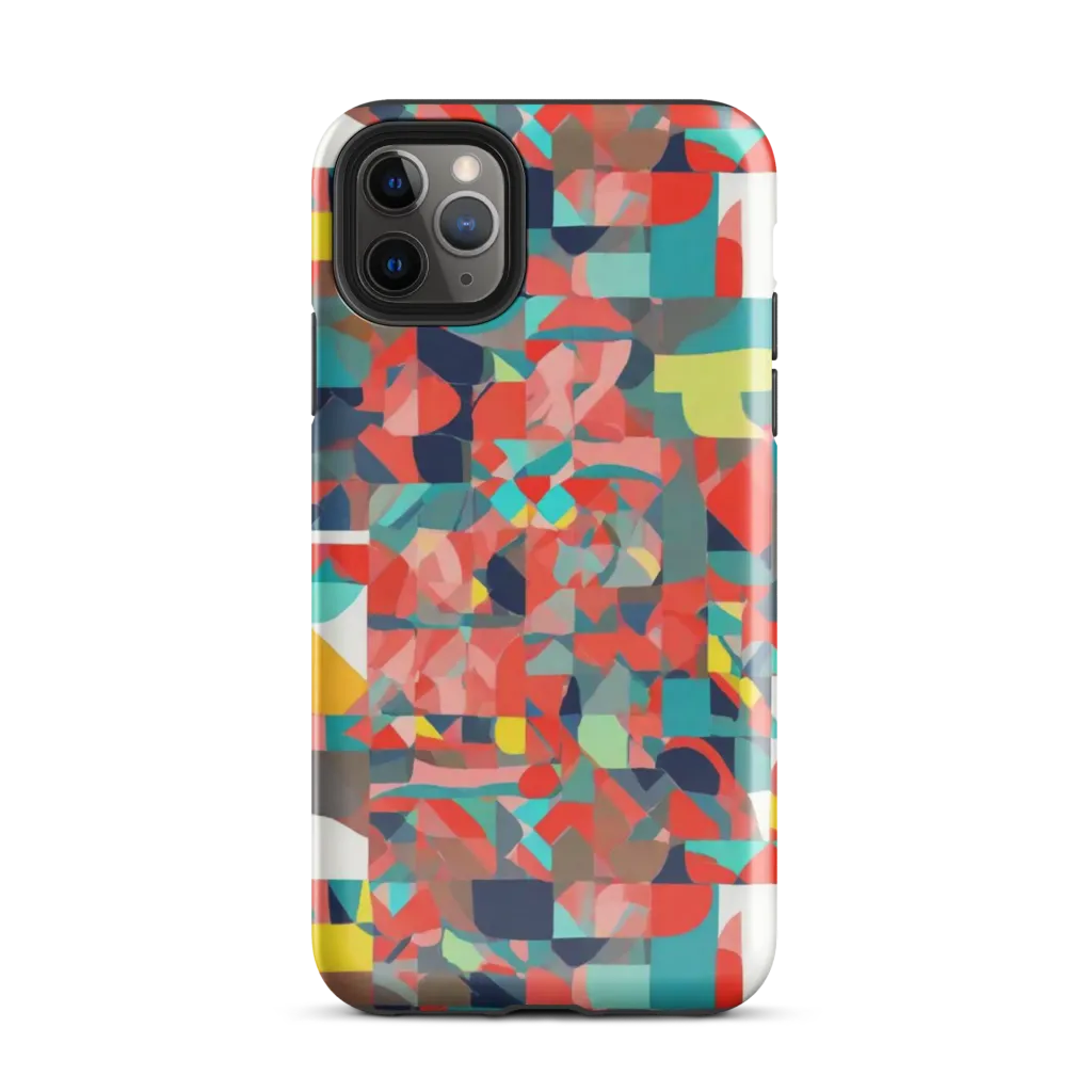 Modern Kaleidoscope on Tough Case for iPhone® — Front