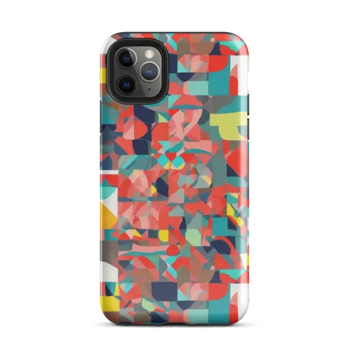 Modern Kaleidoscope on a Tough Case for iPhone®