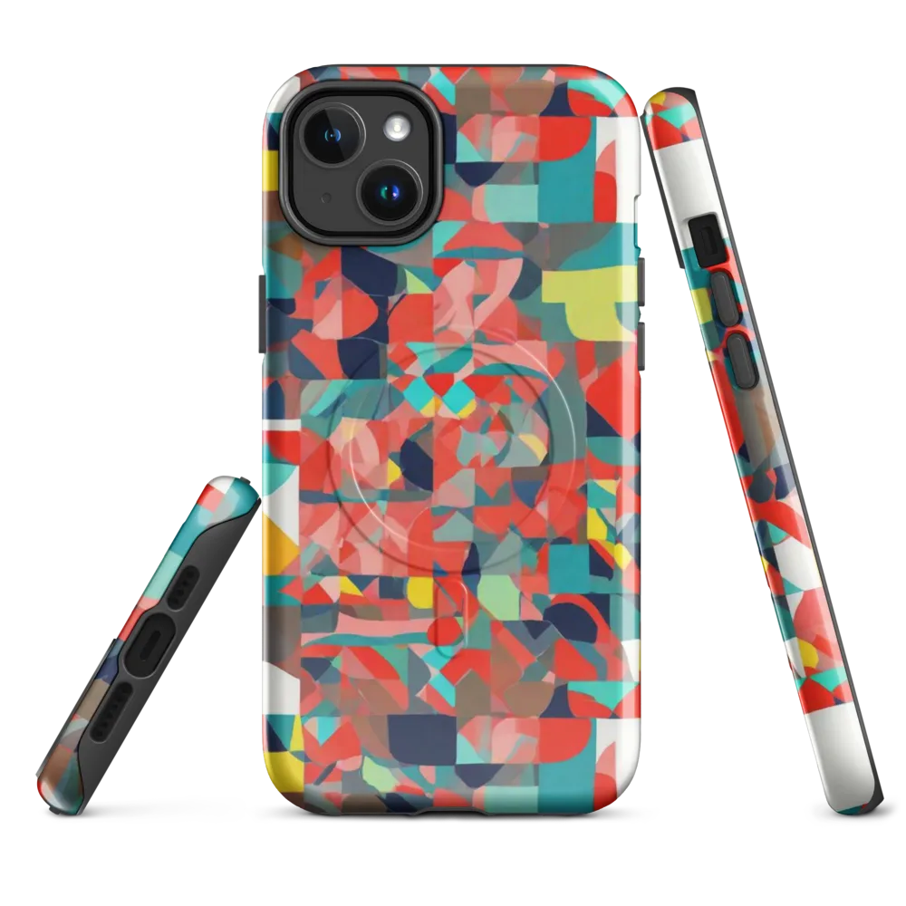 Modern Kaleidoscope on MagSafe Tough Case for iPhone® — Front