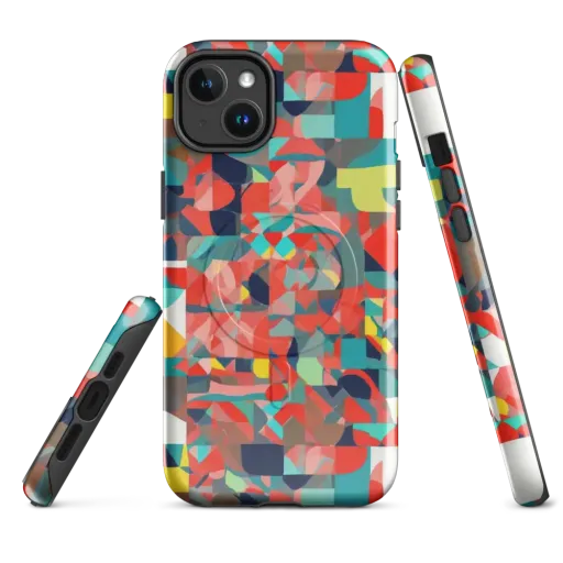 Modern Kaleidoscope on a MagSafe Tough Case for iPhone®
