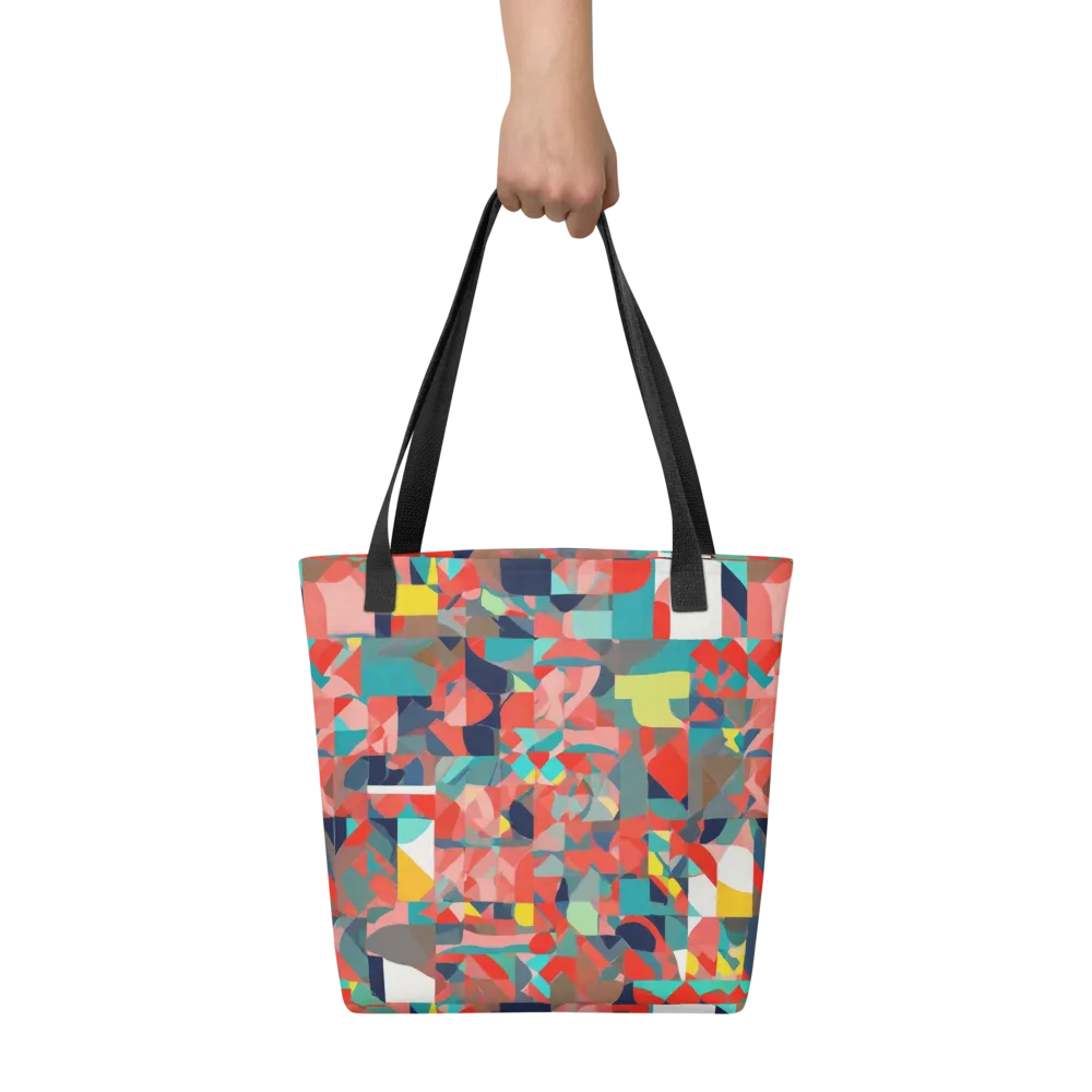 Modern Kaleidoscope on Tote Bag — Front