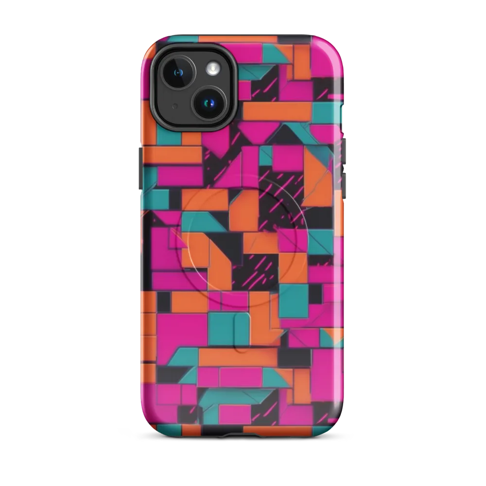 Cyberblock on MagSafe Tough Case for iPhone® — Front