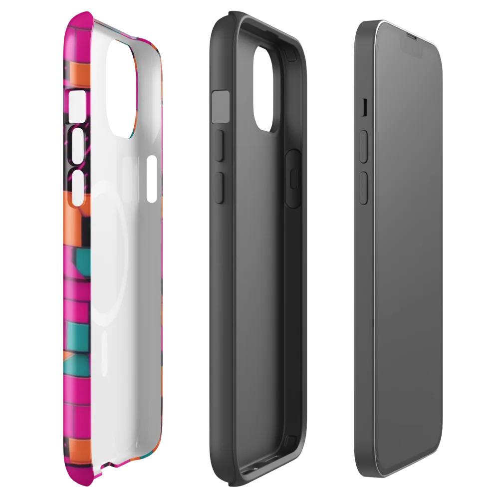 Cyberblock on MagSafe Tough Case for iPhone® — Front
