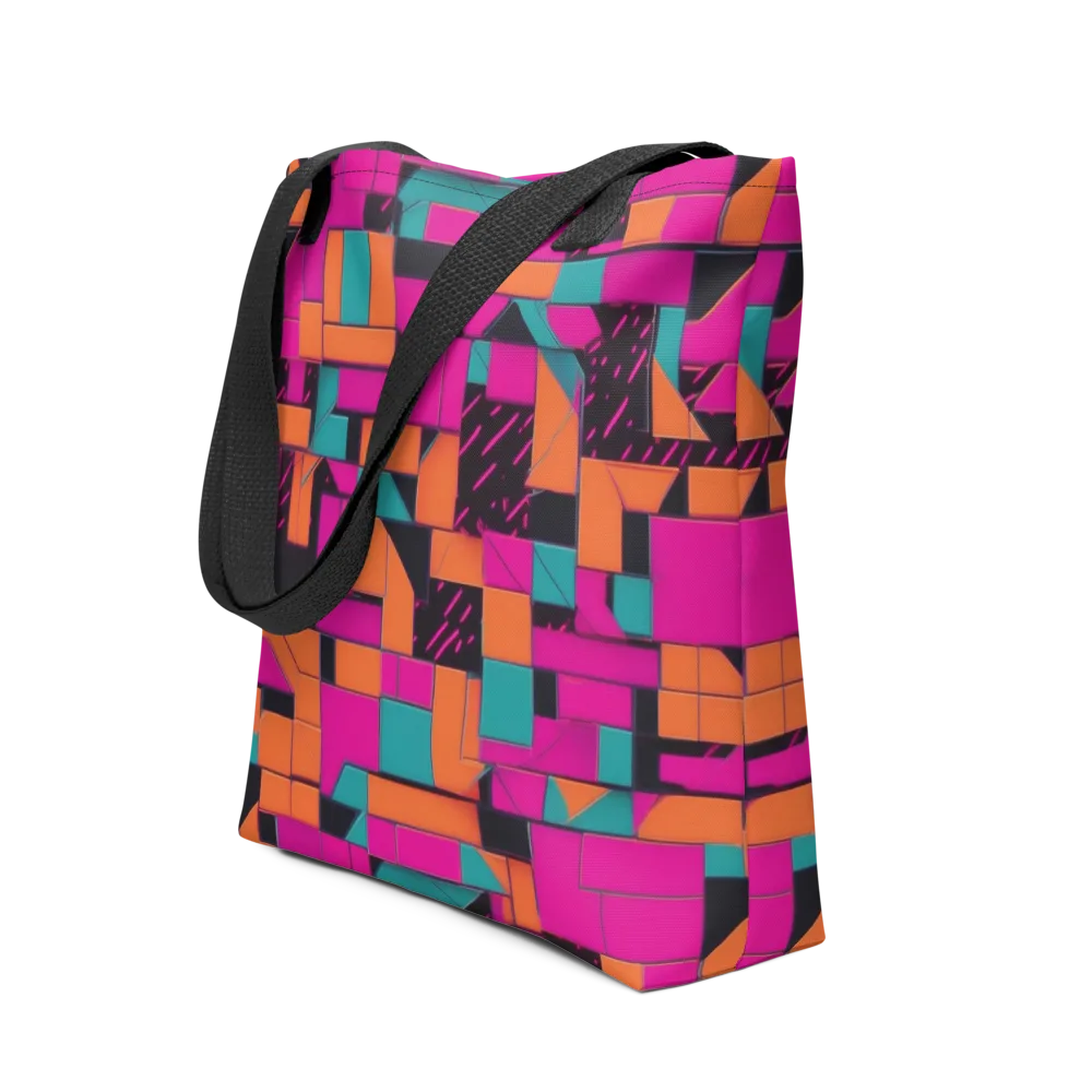 Cyberblock on Tote Bag — Front