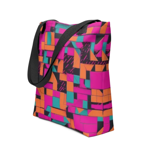 Cyberblock on a Tote Bag